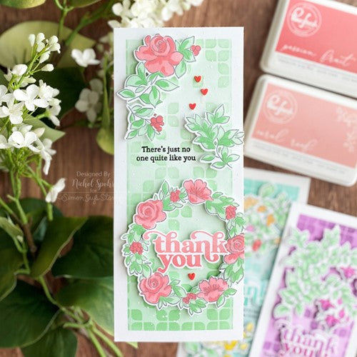 Simon Says Stamp! PinkFresh Studio RAINBOW FLORAL WASHI Clear Stamp Set 147322 | color-code:ALT08
