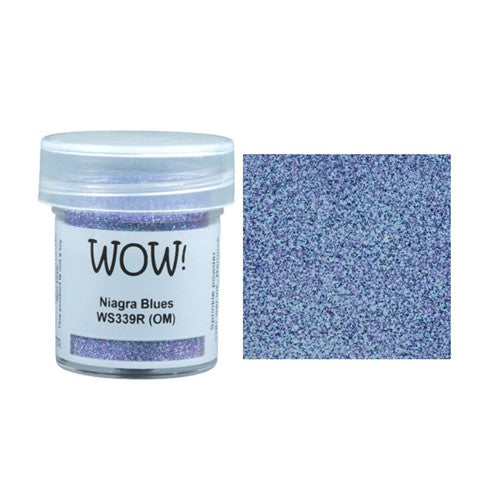 Simon Says Stamp! WOW Embossing Glitter NIAGRA BLUES WS339R