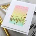 Simon Says Stamp! Therm O Web Unity SENTIMENTS 1 Deco Foil Adhesive Transfers 5632 | color-code:ALT6