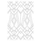 Simon Says Stamp! Sizzix Textured Impressions GEO DIAMONDS Multi Level Embossing Folder 665748