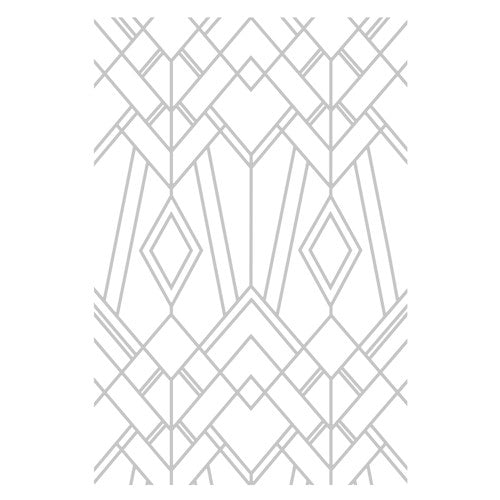 Simon Says Stamp! Sizzix Textured Impressions GEO DIAMONDS Multi Level Embossing Folder 665748