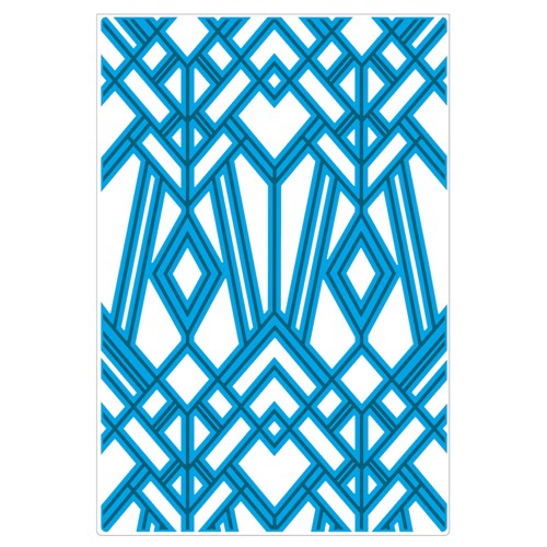 Simon Says Stamp! Sizzix Textured Impressions GEO DIAMONDS Multi Level Embossing Folder 665748