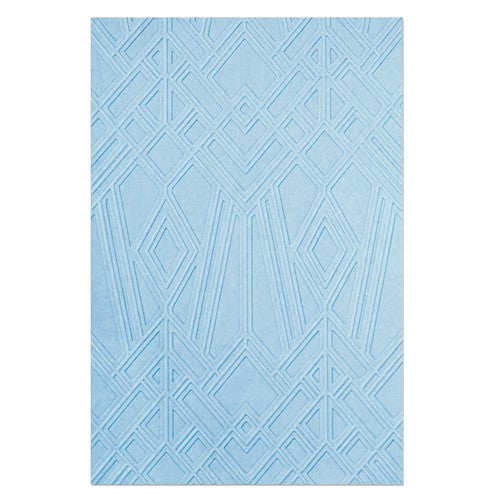 Simon Says Stamp! Sizzix Textured Impressions GEO DIAMONDS Multi Level Embossing Folder 665748