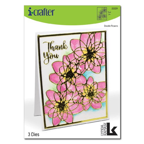 Simon Says Stamp! i-Crafter DOODLE FLOWERS Dies 222231*