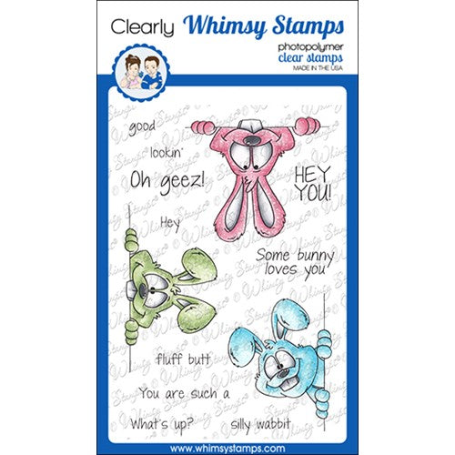 Simon Says Stamp! Whimsy Stamps FLUFF BUTT Clear Stamps DP1088