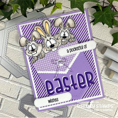 Simon Says Stamp! Whimsy Stamps FLUFF BUTT Clear Stamps DP1088