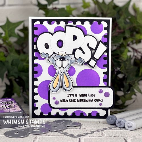 Simon Says Stamp! Whimsy Stamps FLUFF BUTT Clear Stamps DP1088