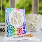 Simon Says Stamp! Whimsy Stamps FLORAL A2 Hot Foil Plate WSHFP04