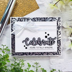 Simon Says Stamp! Whimsy Stamps FLORAL A2 Hot Foil Plate WSHFP04