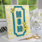 Simon Says Stamp! Whimsy Stamps FLORAL A2 Hot Foil Plate WSHFP04