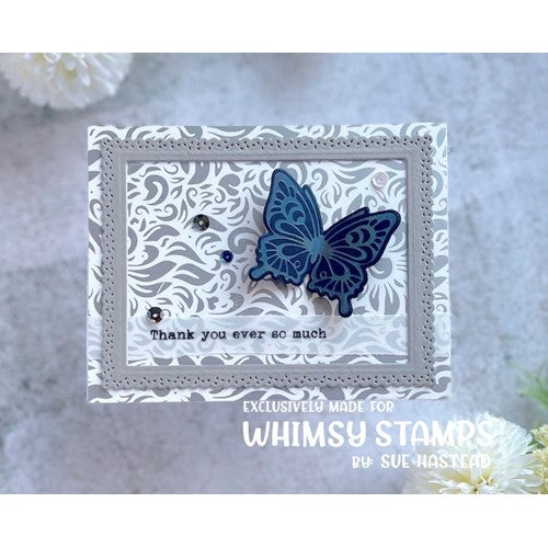 Simon Says Stamp! Whimsy Stamps FLORAL A2 Hot Foil Plate WSHFP04