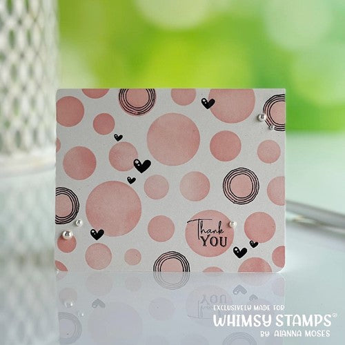 Simon Says Stamp! Whimsy Stamps DOTTY Stencils WSS110c