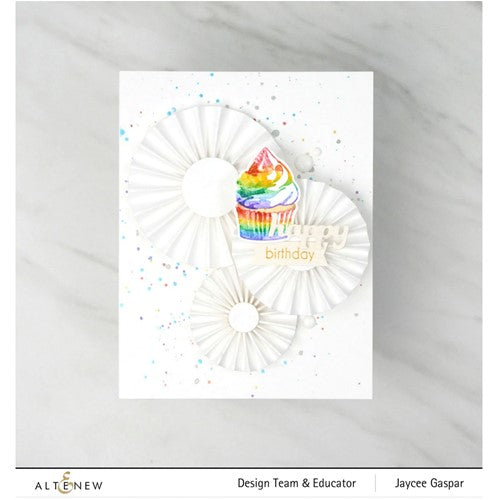 Simon Says Stamp! Altenew MINI DELIGHT CUPCAKE Clear Stamp and Die Bundle ALT6951BN