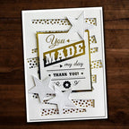 Simon Says Stamp! Paper Rose GOLD BASICS 1.0 12x12 Foil Paper Pack 25348