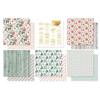 Simon Says Stamp! Paper Rose DARLING DAHLIAS 12x12 Paper Pack 25354*