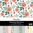 Simon Says Stamp! Paper Rose DARLING DAHLIAS 12x12 Paper Pack 25354*