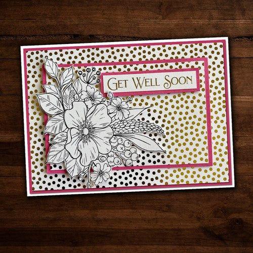 Simon Says Stamp! Paper Rose BROOKE'S BOUQUET Clear Stamp 25237