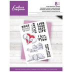 Simon Says Stamp! Crafter's Companion HUGE BIRTHDAY WISHES Clear Stamp Set cc-ca-st-hubw