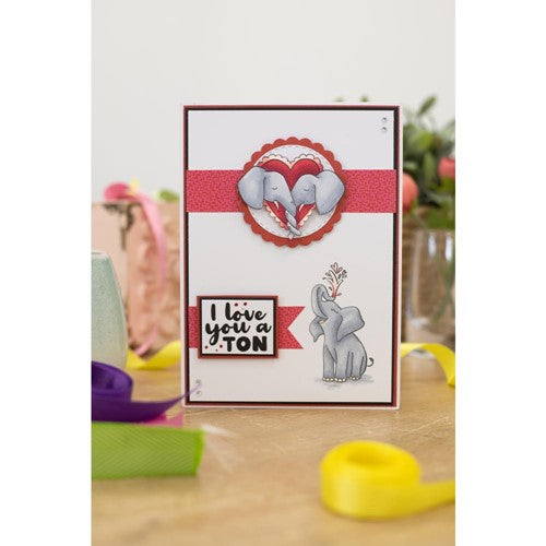 Simon Says Stamp! Crafter's Companion HUGE BIRTHDAY WISHES Clear Stamp Set cc-ca-st-hubw