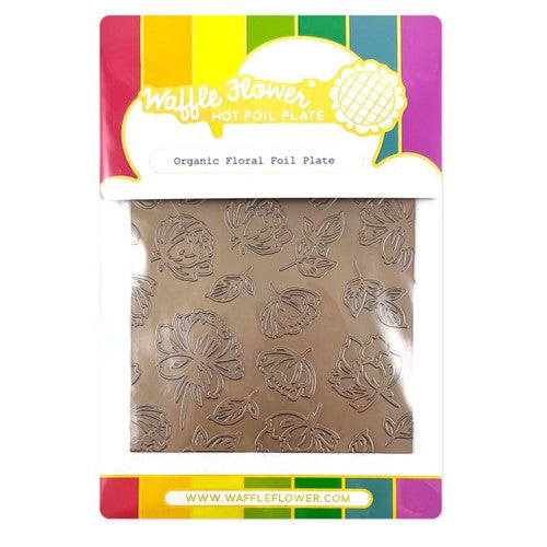 Simon Says Stamp! Waffle Flower ORGANIC FLORAL Hot Foil Plate 421034