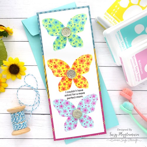 Simon Says Stamp! Simon Says Stamp Stencils LAYERING BUTTERFLY ssst221627 | color-code:ALT0
