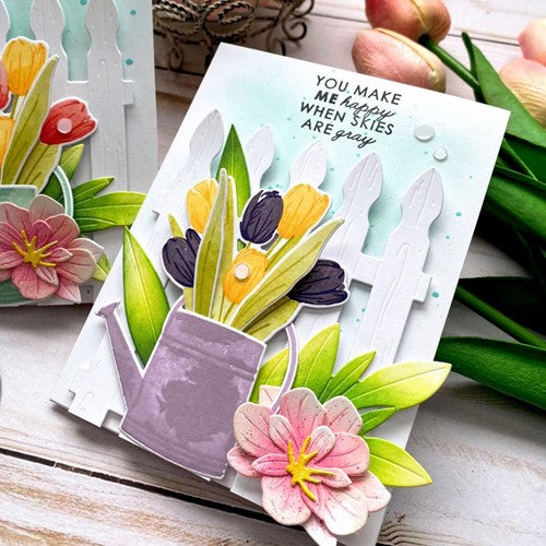 Simon Says Stamp! Papertrey Ink TOTALLY TULIPS Clear Stamps 1376*