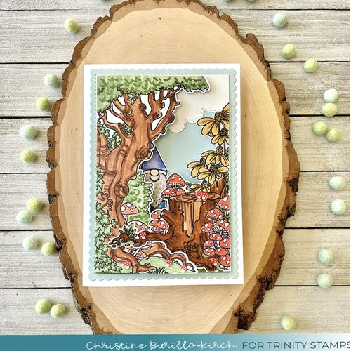 Simon Says Stamp! Trinity Stamps OH HAPPY DAY Clear Stamp Set tps-174 | color-code:ALT4