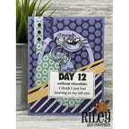 Simon Says Stamp! Riley and Company Funny Bones DAY 12 Cling Rubber Stamp RWD-1013