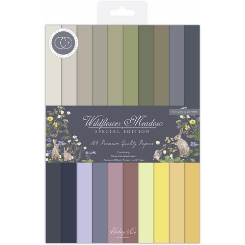 Simon Says Stamp! Craft Consortium WILDFLOWER MEADOW 11.5 x 8.5 Paper Pad CCPPAD033C