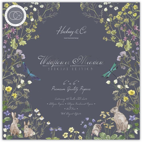 Simon Says Stamp! Craft Consortium WILDFLOWER MEADOW 6 x 6 Paper Pad CCEPAD033B