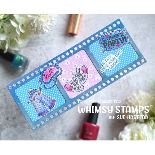 Simon Says Stamp! Whimsy Stamps SLUMBER PARTY Clear Stamps KHB195a*