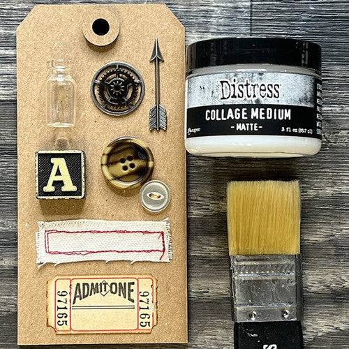 Simon Says Stamp! Tim Holtz DISTRESS COLLAGE MEDIUM MATTE Ranger tda79309