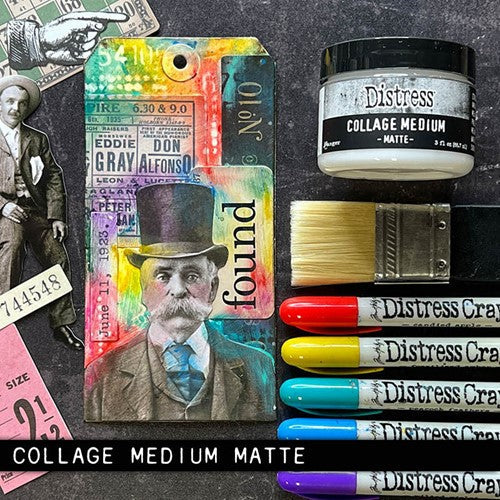 Simon Says Stamp! Tim Holtz DISTRESS COLLAGE MEDIUM MATTE Ranger tda79309