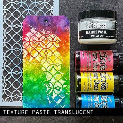 Simon Says Stamp! Tim Holtz DISTRESS TEXTURE PASTE TRANSLUCENT Ranger tda79668