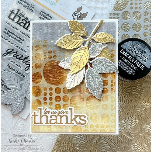 Simon Says Stamp! Tim Holtz DISTRESS CRACKLE PASTE TRANSLUCENT Ranger tda79651 | color-code:ALT04