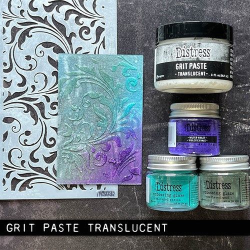 Simon Says Stamp! Tim Holtz DISTRESS GRIT PASTE TRANSLUCENT Ranger tda71730