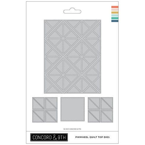 Simon Says Stamp! Concord & 9th PINWHEEL QUILT TOP Dies 11350