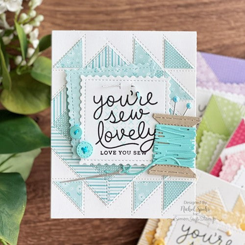 Simon Says Stamp! Concord & 9th GEOMETRIC QUILT TOP Dies 11351 | color-code:ALT2