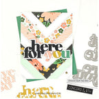 Simon Says Stamp! Concord & 9th CHEVRON QUILT TOP Dies 11352