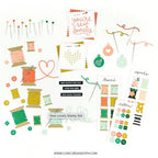 Simon Says Stamp! Concord & 9th SEW LOVELY Clear Stamps 11355