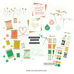 Simon Says Stamp! Concord & 9th SEW LOVELY Dies 11356