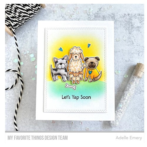 Simon Says Stamp! My Favorite Things DOG SQUAD Clear Stamps cs648 | color-code:ALT1