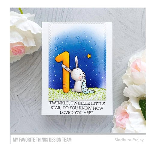 Simon Says Stamp! My Favorite Things NUMBER FUN 1 Clear Stamps ram031 | color-code:ALT1