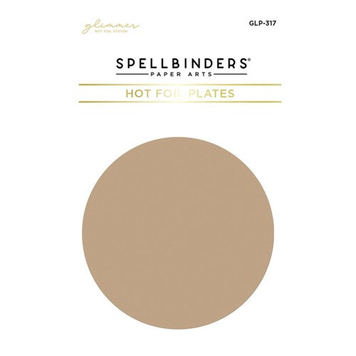Simon Says Stamp! GLP-317 Spellbinders ESSENTIAL GLIMMER SOLID CIRCLE Glimmer Hot Foil Plate