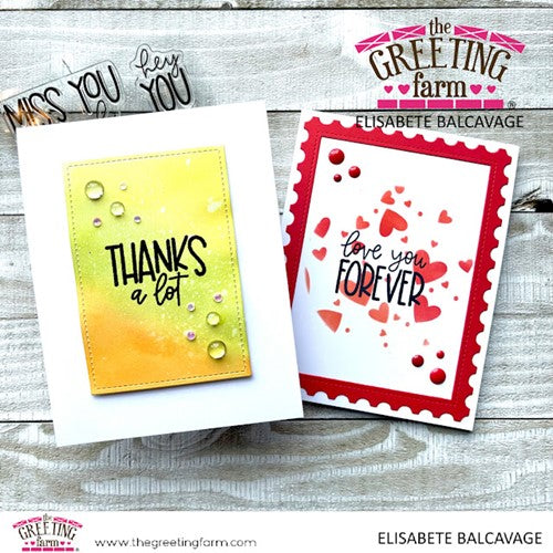 Simon Says Stamp! The Greeting Farm CUTE SCRIPT Clear Stamps tgf621 | color-code:ALT3