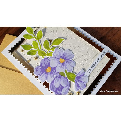 Simon Says Stamp! Altenew MORNING FLOWERS Clear Stamps ALT7007 | color-code:ALT5