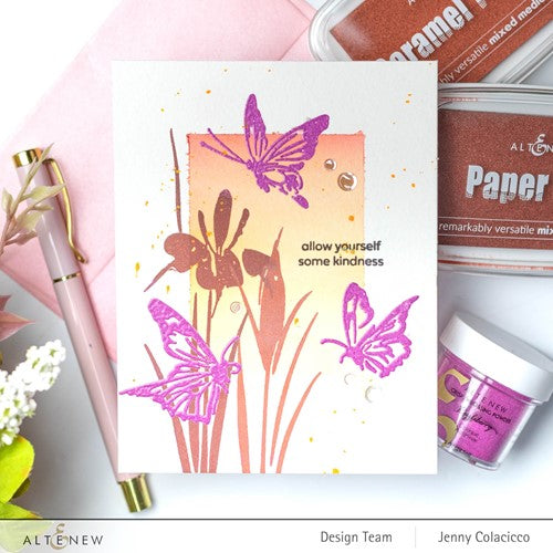 Simon Says Stamp! Altenew MEADOW REFLECTIONS Clear Stamps ALT7004