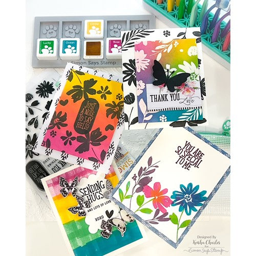 Simon Says Stamp! Simon Says Stamp Flannel Gray INK CUBE HOLDER and Mesh Storage st0076 | color-code:ALT0
