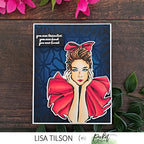 Simon Says Stamp! Picket Fence Studios RETRO BURST 6 x 6 Stencil sc297*