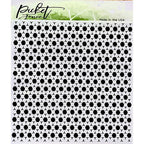 Simon Says Stamp! Picket Fence Studios HEXAGON RANDOMNESS 6 x 6 Stencil sc299*